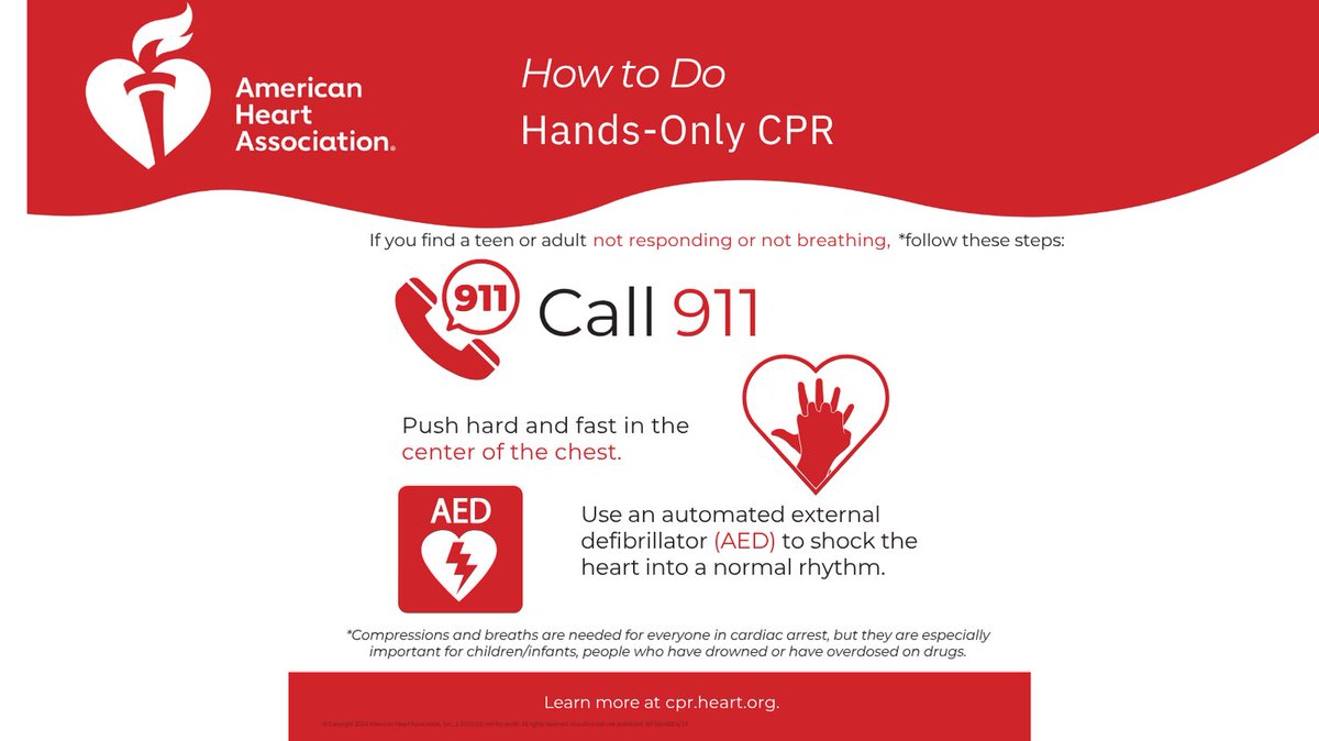 UTAustinSEM's tweet image. 🫀 It’s National CPR and AED Awareness Week!
Quick action saves lives—learn hands-only CPR with our free, peer-taught refresher course open to UT students, faculty, and staff.
📅 Request a session: app.smartsheet.com/b/form/60990d8…
#LonghornReady #AEDsHelpSaveLives