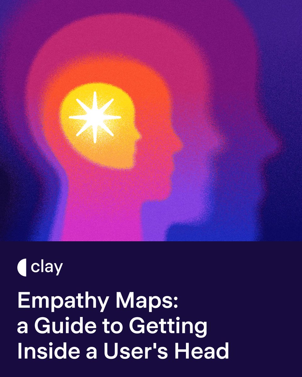 Empathy maps are essential in 2025 because they provide human insights that data analytics can't capture. 

🎯 Check this article to learn more: clay.global/blog/empathy-m…
__
#ui #ux