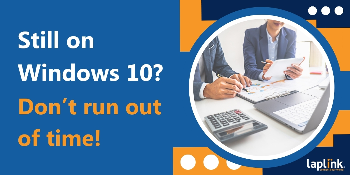 Laplink's tweet image. Postponing your Windows 10 migration?
You’re risking:
🔓 Vulnerabilities
🧑💻 IT overload
⚠️ Compliance failure
📅 Beat the October 2025 EOS deadline:
hubs.la/Q03lSG0D0