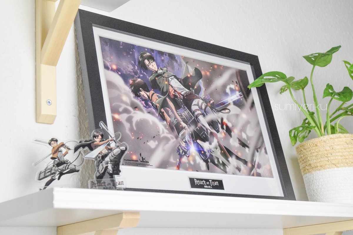 ABYstyle (@_abystyle) on Twitter photo Here are two emblematic figures of the Survey Corps: Eren and Levi, ready to fight against the titans on this framed print Attack on Titan!
➡️ AVAILABLE IN OUR ABYSTYLE FULL STUFF SHOPS AND OUR ABYSTYLE WEBSITE
📷 sumiyeriku
#ABYstyle #AttackOnTitan #AOT #Eren Here are two emblematic figures of the Survey Corps: Eren and Levi, ready to fight against the titans on this framed print Attack on Titan!
➡️ AVAILABLE IN OUR ABYSTYLE FULL STUFF SHOPS AND OUR ABYSTYLE WEBSITE
📷 sumiyeriku
#ABYstyle #AttackOnTitan #AOT #Eren