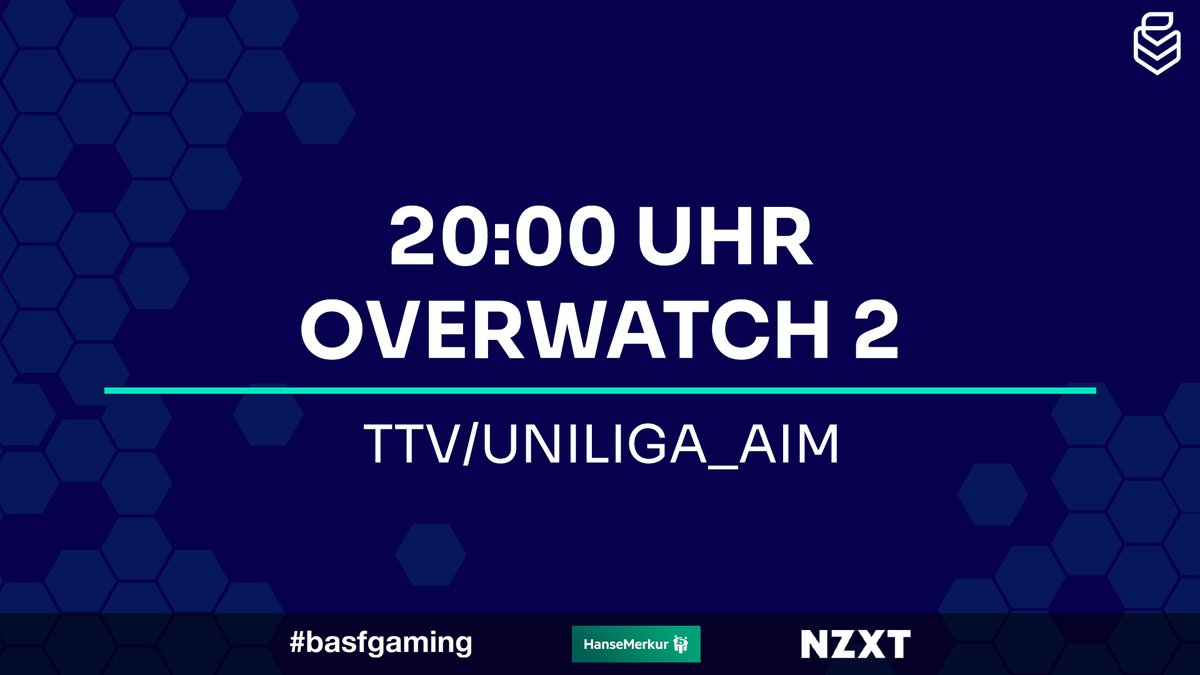 🚨Overwatch 2 - 7. Spieltag🚨

⚔️ <a href="/esportswue/">WueSports</a> vs <a href="/BremenEsports/">Bremen eSports Academics</a> 
⚔️ LUnatics Ludwigshafen vs <a href="/LUNAAugsburg/">LUNA Augsburg</a> 

🕗️20:00 Uhr
📺️twitch.tv/uniliga_aim