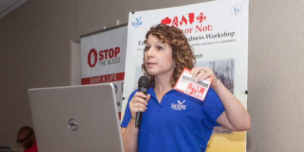 Reminder: We're hosting an emergency preparedness workshop! Join us tomorrow, June 4th, to learn how to reduce flood risks and prepare for the unpredictable. More info here: events.udel.edu/event/emergenc…