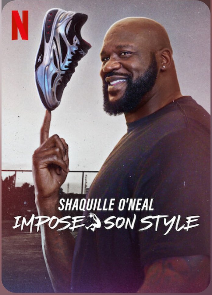#shaquilleoneal Impose son style, c’est disponible mercredi sur Netflix 😉