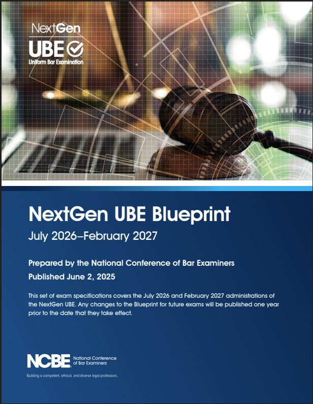 karamcwilliams's tweet image. Just over a year to go until the first NextGen Bar Exam—and the official test blueprint is here!
📏 Score scale
🧩 Structure &amp;amp; item types
⚖️ Point values &amp;amp; weighting
🖥️ Platform tools &amp;amp; features
Proud to lead the team at @NCBEX building this game-changing exam. 
#NextGenBarExam