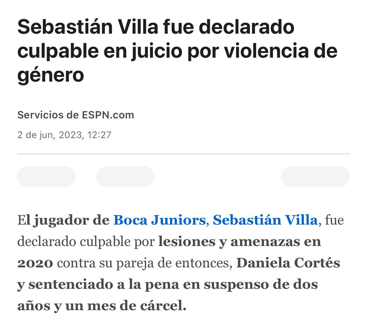 Sebastián Villa sigue jugando al fútbol, en un equipo de argentina