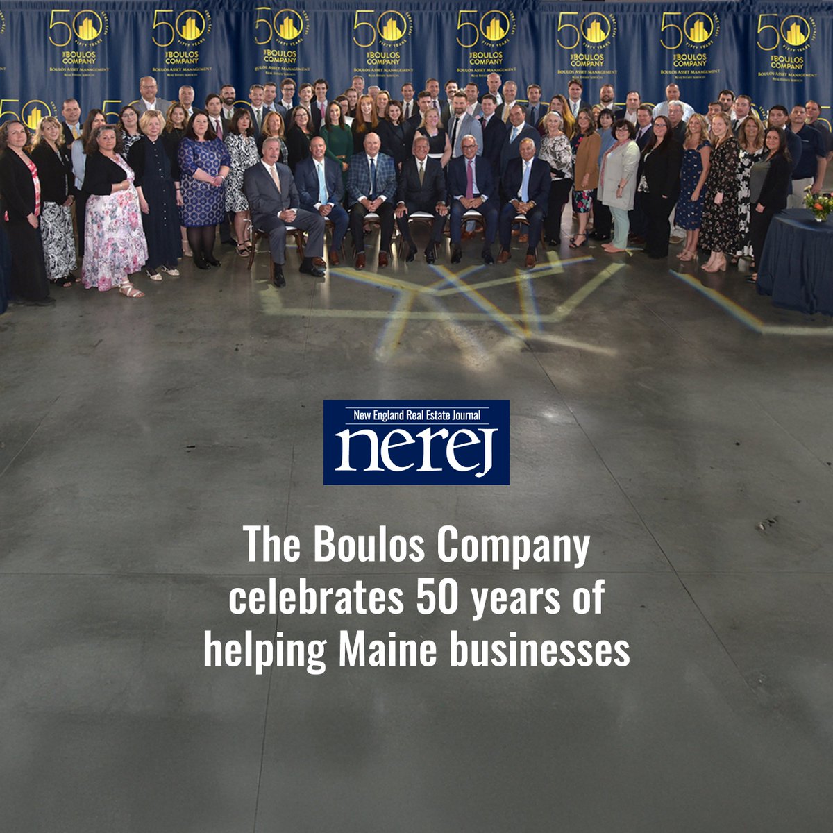 The Boulos Company celebrates 50 years of helping Maine businesses - Read More here: hubs.la/Q03qqcdX0 #NEREJ #commercialrealestate