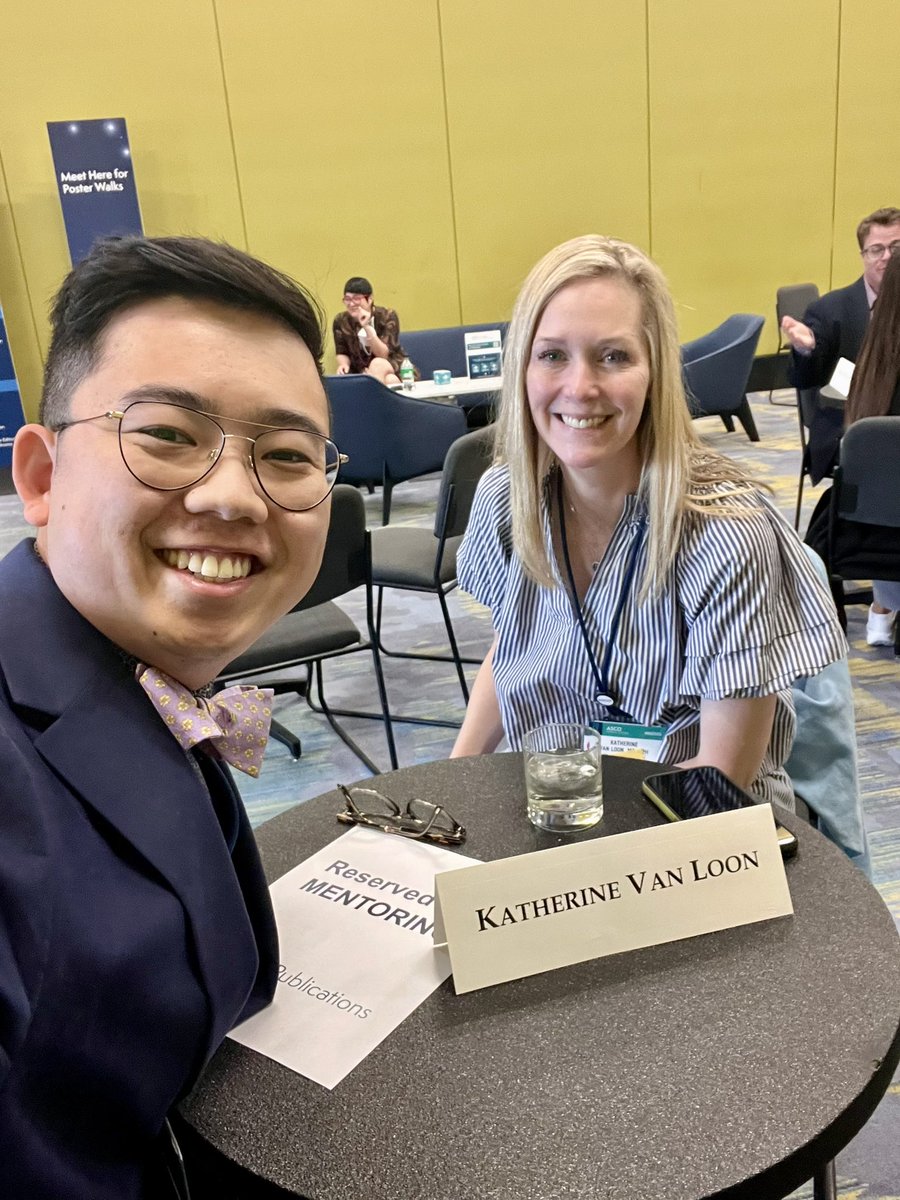James Wu | 吴简凡 MD (@jamesfanwu) on Twitter photo So grateful to be able to meet with <a href="/KVanLoonMD/">Katherine Van Loon, MD, MPH</a> again during the <a href="/JCO_ASCO/">Journal of Clinical Oncology</a> mentoring session! Appreciate all of the #globaloncology career advice & your leadership with <a href="/JCOGO_ASCO/">JCO Global Oncology</a> & cancer care around the world! We live in uncertain times but the work still must be done! #ASCO25 So grateful to be able to meet with <a href="/KVanLoonMD/">Katherine Van Loon, MD, MPH</a> again during the <a href="/JCO_ASCO/">Journal of Clinical Oncology</a> mentoring session! Appreciate all of the #globaloncology career advice & your leadership with <a href="/JCOGO_ASCO/">JCO Global Oncology</a> & cancer care around the world! We live in uncertain times but the work still must be done! #ASCO25