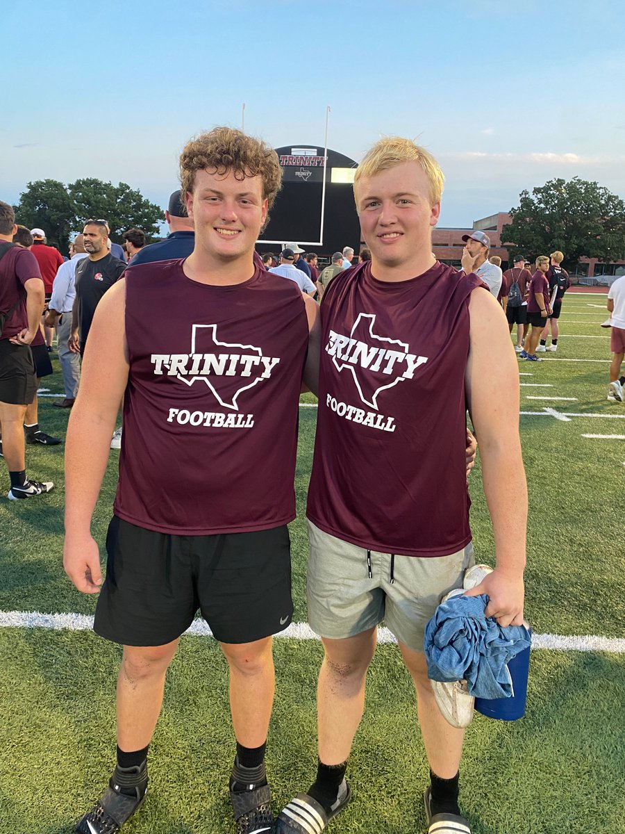 Cole Kennedy (@colekennedy94) on Twitter photo Had a great time competing <a href="/TUFootballTX/">Trinity University Football</a> camp last night! Ran 3rd best 5-10-5 shuttle for β27s @ 4.39!! Thanks <a href="/JerhemeUrban83/">Jerheme Urban</a> for hosting & all staff for helping me get better. Even saw <a href="/JettHarrison_/">Jett Harrison</a> there!! Had a great time competing <a href="/TUFootballTX/">Trinity University Football</a> camp last night! Ran 3rd best 5-10-5 shuttle for β27s @ 4.39!! Thanks <a href="/JerhemeUrban83/">Jerheme Urban</a> for hosting & all staff for helping me get better. Even saw <a href="/JettHarrison_/">Jett Harrison</a> there!!