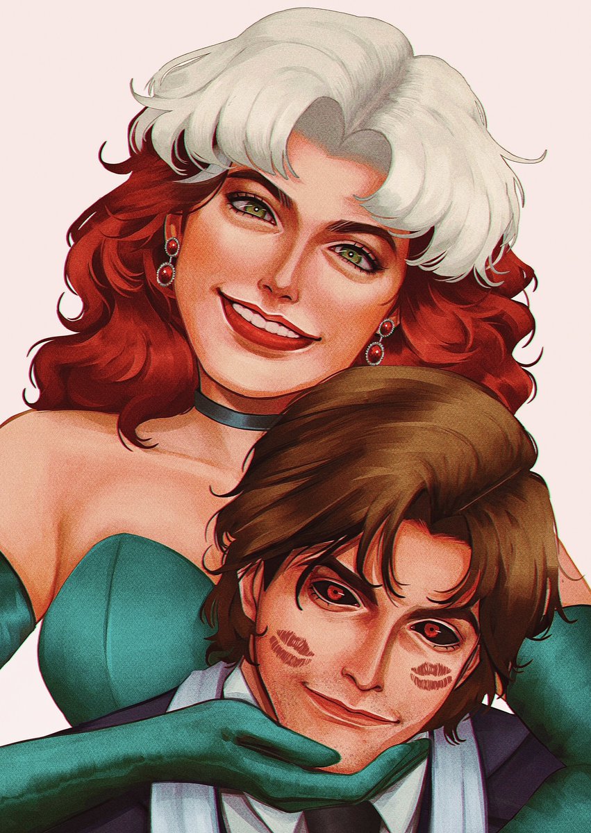 Butsuyui's tweet image. Rogue and Gambit♥️
#Xmen  #Rogue #Gambit