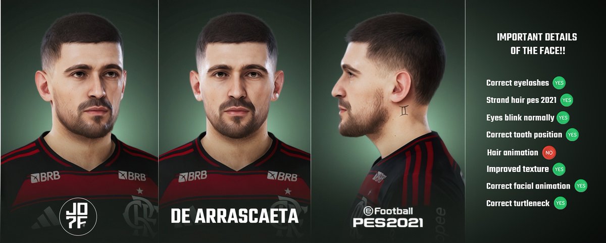 Giorgian De Arrascaeta V2 - PES 2021 (PC MOD)     
-
Become a subscriber and get the download released for this and other faces
-
Download:
Option 1 - buymeacoffee.com/jo7facemaker/e…
Option 2 - ko-fi.com/s/55dc588b87
-  
#eFootball #PES #PES2021 #eFootball2025 #FIFA #EAFC24 #EAFC25
