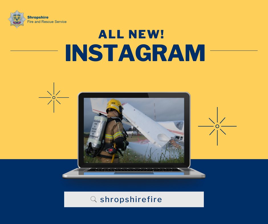 Our new Instagram page is now live. 📷

Head on over and follow for exclusive content, warn and inform and much more! 📷

instagram.com/shropshirefire…