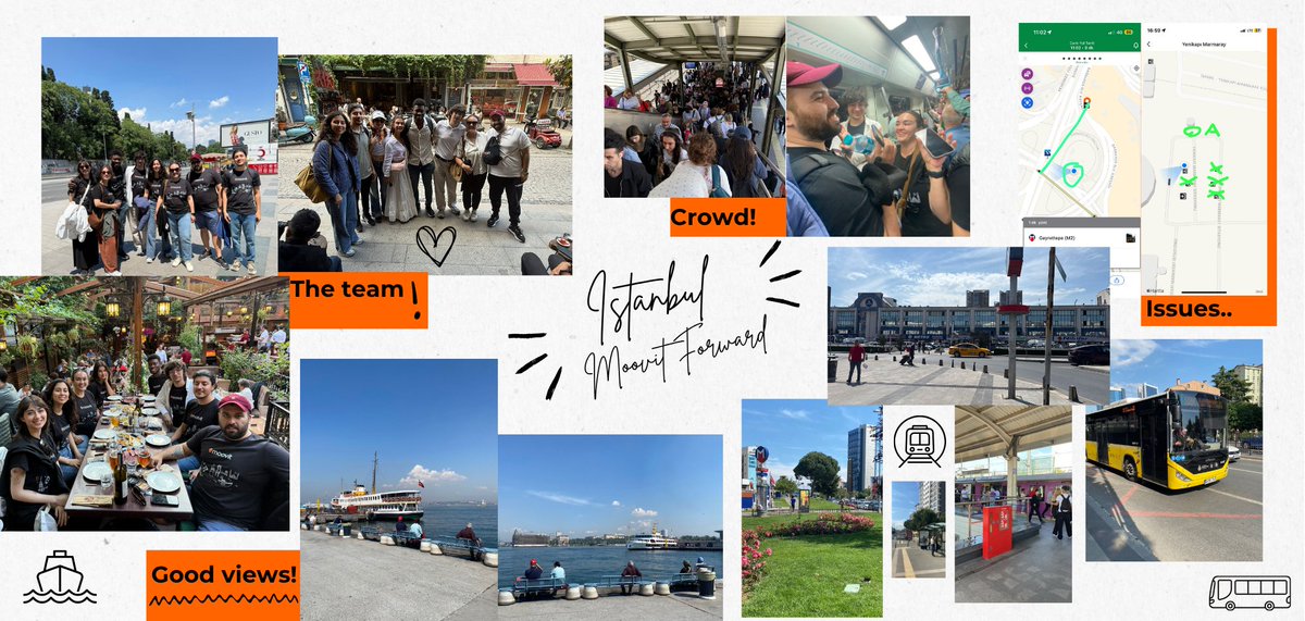 🚶‍♀️ 30,000+ steps
🚇 40+ trip plans
💡 Endless insights

We hit the streets of #Istanbul for Moovit Forward: riding, walking, testing, and talking to real users.

Nothing beats seeing public transit through their eyes. Istanbul, you showed us a lot!