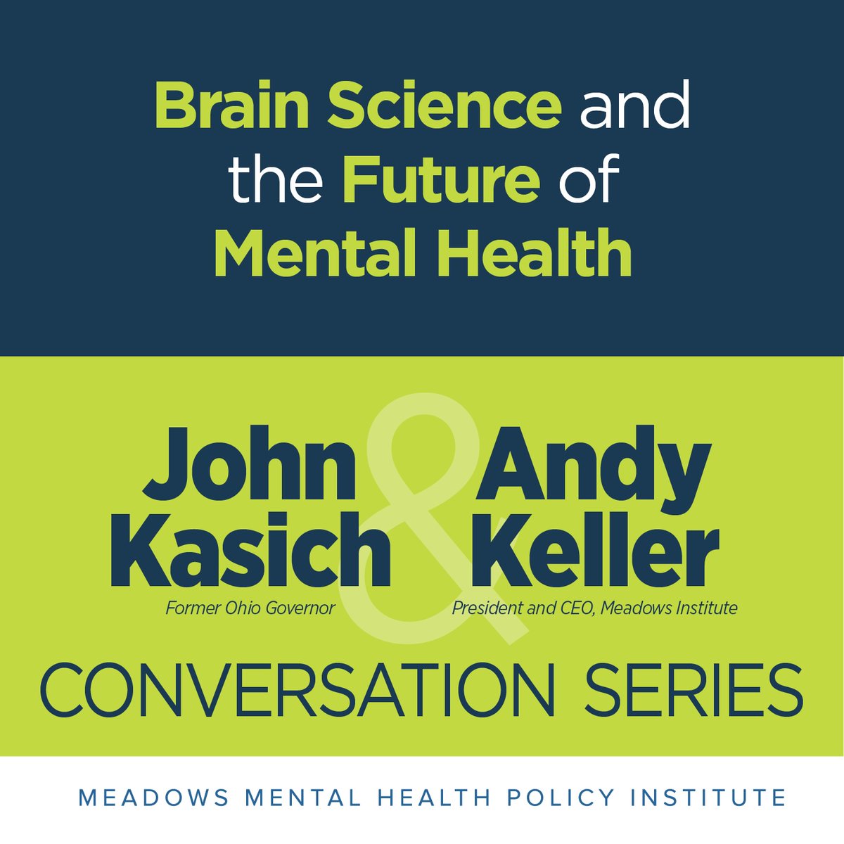 Meadows Mental Health Policy Institute (@meadowsinst) on Twitter photo Don’t miss our latest episode of Kasich & Keller, where <a href="/JohnKasich/">John Kasich</a> & Andy Keller interview Dr. Ali Rezai, world-renowned neuroscientist at <a href="/WestVirginiaU/">WVU Mountaineers</a>, about his groundbreaking research in brain science and #mentalhealth.
Full episode here: bit.ly/43YKfAz Don’t miss our latest episode of Kasich & Keller, where <a href="/JohnKasich/">John Kasich</a> & Andy Keller interview Dr. Ali Rezai, world-renowned neuroscientist at <a href="/WestVirginiaU/">WVU Mountaineers</a>, about his groundbreaking research in brain science and #mentalhealth.
Full episode here: bit.ly/43YKfAz