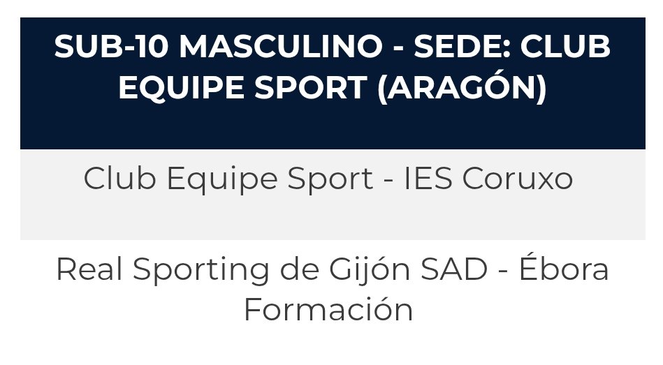 Gracias al <a href="/equipesport_fs/">EQUIPE SPORT FUTSAL</a> vamos a poder disfrutar del futsal en estado puro. Lo mejor de España en Zaragoza y en esta categoría. ESPECTACULAR. 
Suerte al club zaragozano. 
El nivel de estos enanos es brutal. #porunpabellonlleno #porfinloveremosenaragon