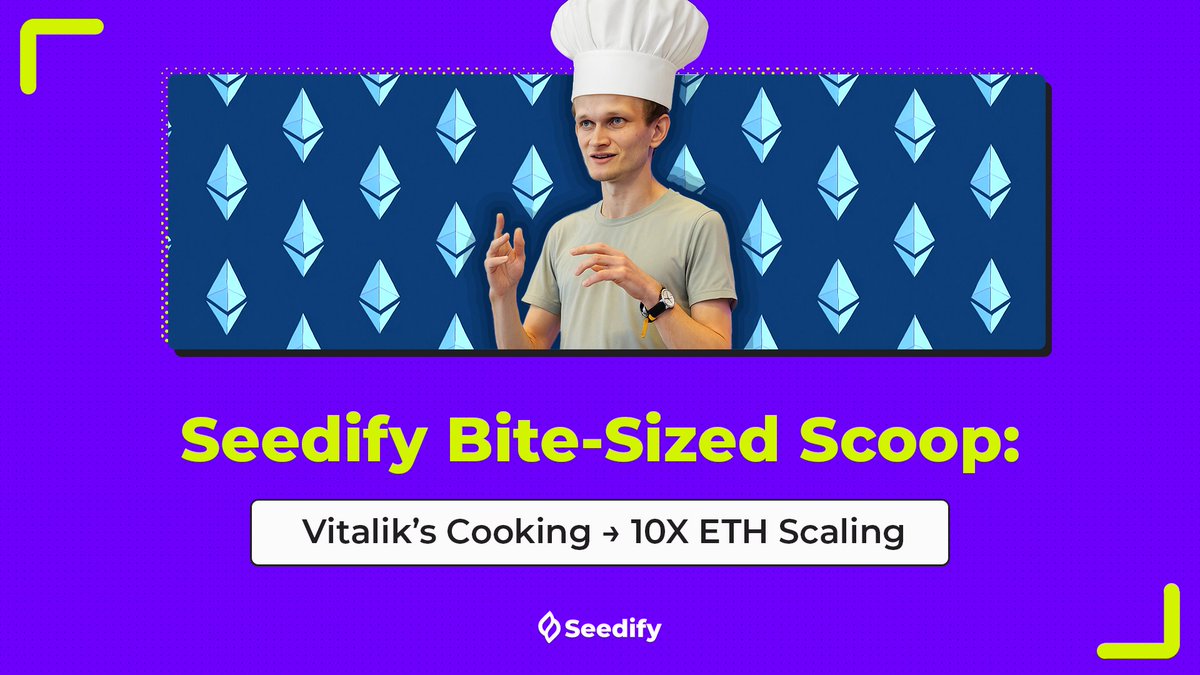 Vitalik Just Dropped a 10X ETH Scaling Plan! Here’s What You Need to Know:

Vitalik Buterin just confirmed plans to 10X scale Ethereum Layer 1 over roughly the next year.

Yes, you heard that right: 10X on L1. 🚀

But don’t expect a frenzied “max gas, max risk” moonshot.