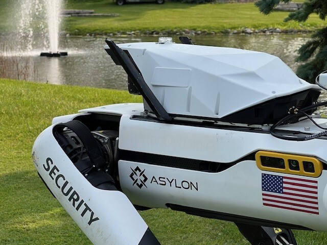 asylonrobotics's tweet image. Working hard or hardly working?
When your “office” is a golf course, it’s hard to tell.
DroneDog is still on patrol at the #ISPA golf tournament.
Come find us at the 10th tee—or learn more at hubs.la/Q03qr8Xw0
#DroneDog #SecurityRobotics #AsylonOnTheGreen