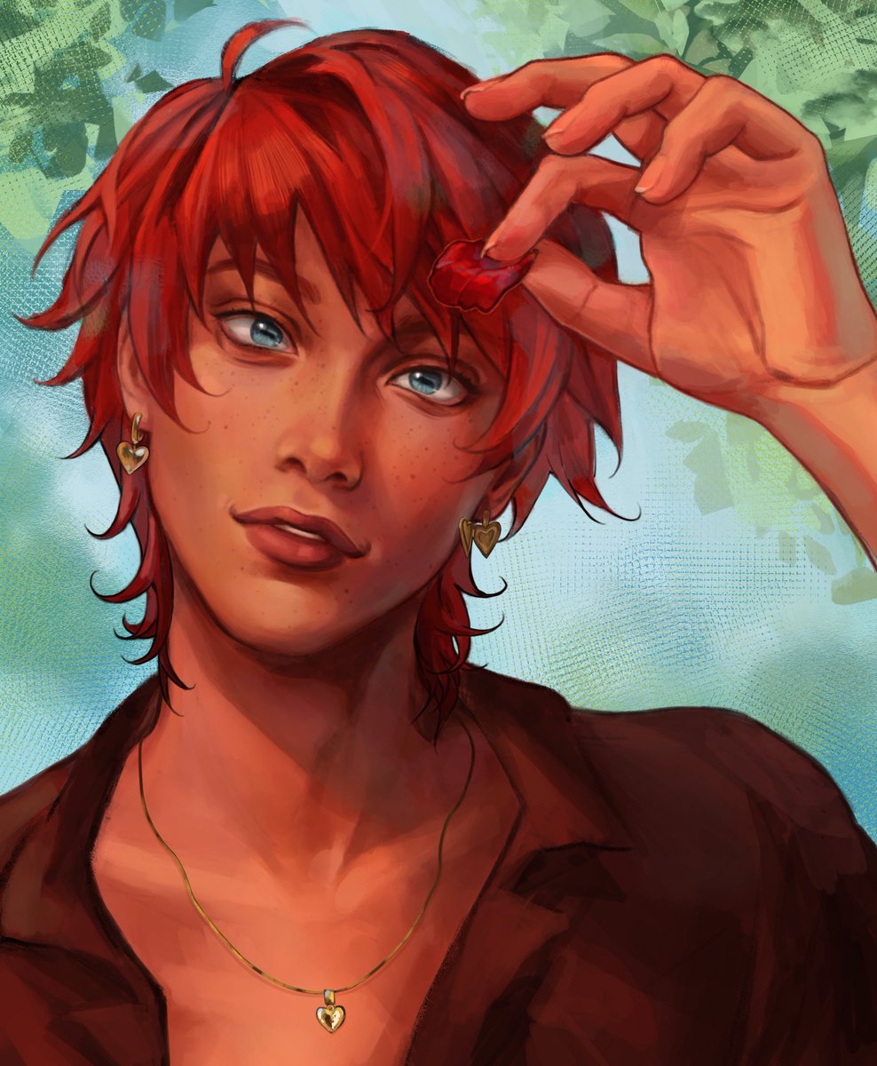 arpengii's tweet image. some OC portraits for artfight!