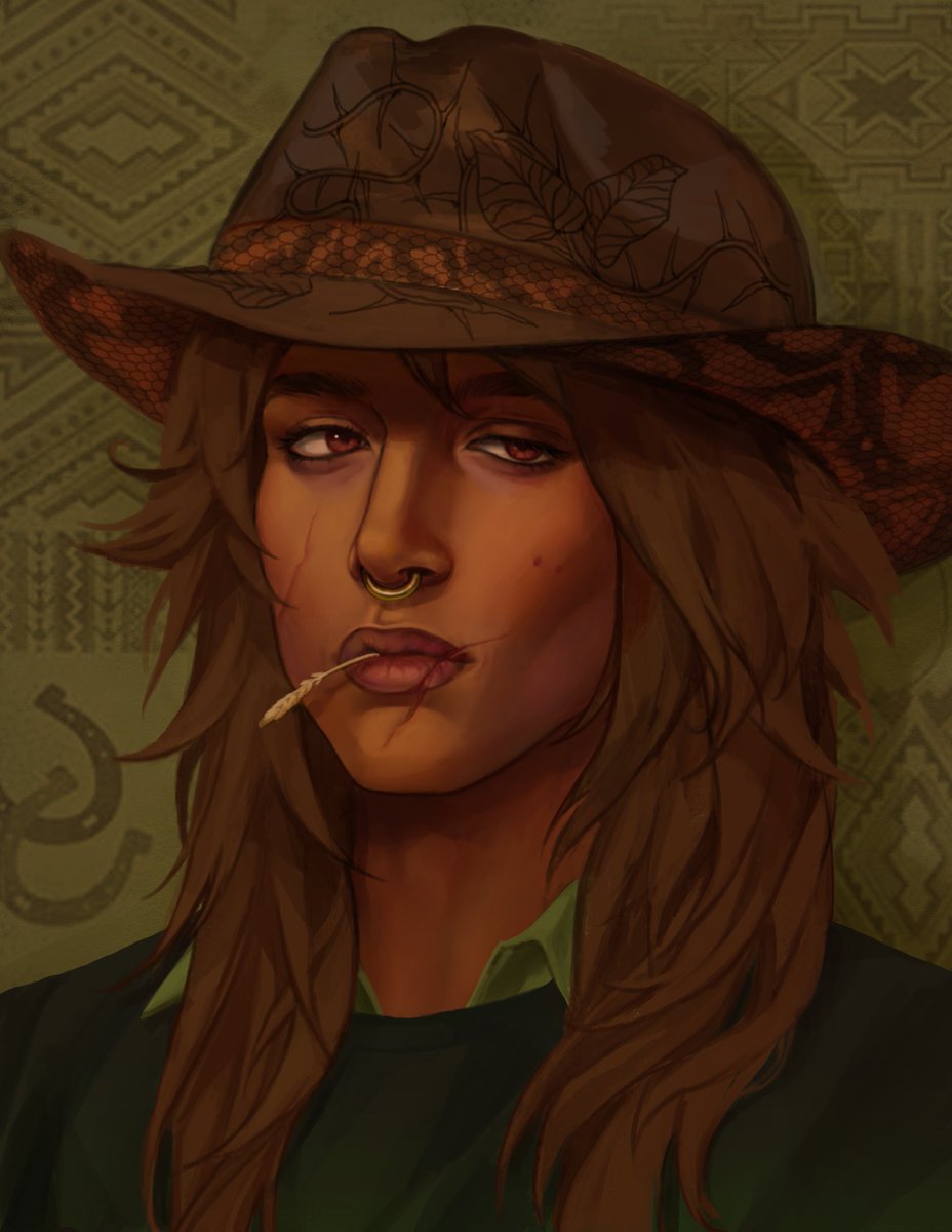 arpengii's tweet image. some OC portraits for artfight!