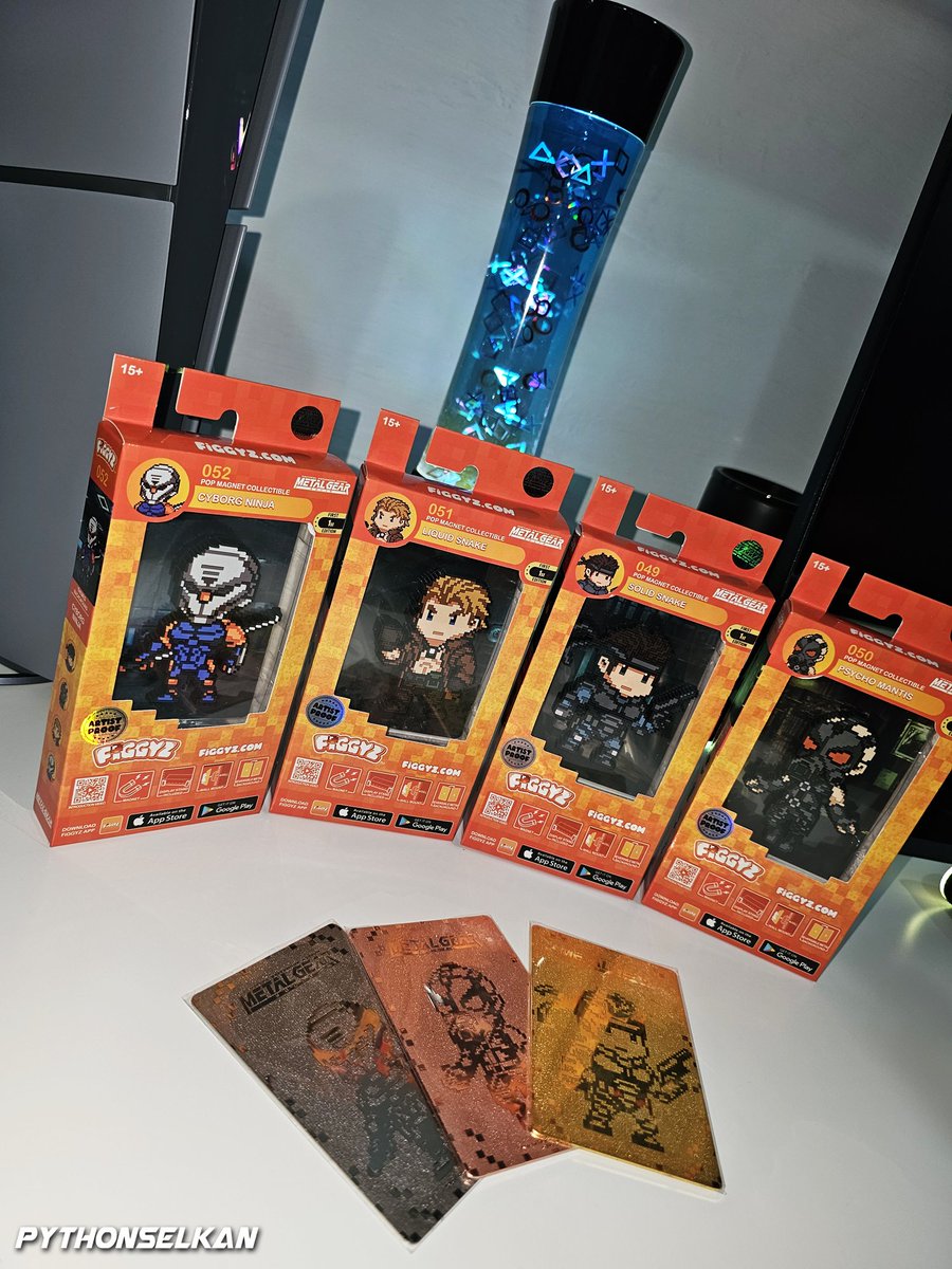 PythonSelkan (@pythonselkan) on Twitter photo Introducing the METAL GEAR SOLID FiGGYZ! A unique new collection by <a href="/First4Figures/">First 4 Figures</a>, featuring your favourite MGS characters & many others! ๐
Special thanks to F4F for providing us this awesome collection. We love them! ๐คฉ๐
Check these products out on our channel very soon! ๐ฌ Introducing the METAL GEAR SOLID FiGGYZ! A unique new collection by <a href="/First4Figures/">First 4 Figures</a>, featuring your favourite MGS characters & many others! ๐
Special thanks to F4F for providing us this awesome collection. We love them! ๐คฉ๐
Check these products out on our channel very soon! ๐ฌ