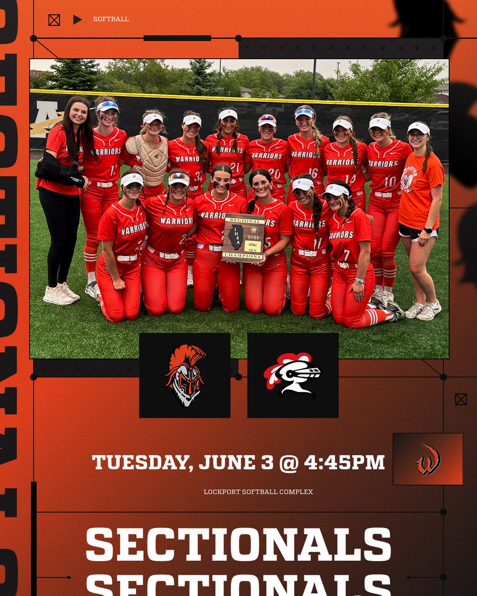 Lincoln-Way West Athletics (@lwwathletics) on Twitter photo 🚨IHSA SECTIONAL SEMIFINAL🚨 
🥎 SOFTBALL 🥎
🥎Lincoln-Way West
🆚 Lincoln-Way Central
🗓️ Tuesday, June 3
⏰4:45 PM
📍Lockport High School Softball Complex (814 e Division Street)
Enter from Division Street just east of Garfield Avenue
🎟️ GoFan gofan.co/event/3620155?…  $8 cash 🚨IHSA SECTIONAL SEMIFINAL🚨 
🥎 SOFTBALL 🥎
🥎Lincoln-Way West
🆚 Lincoln-Way Central
🗓️ Tuesday, June 3
⏰4:45 PM
📍Lockport High School Softball Complex (814 e Division Street)
Enter from Division Street just east of Garfield Avenue
🎟️ GoFan gofan.co/event/3620155?…  $8 cash