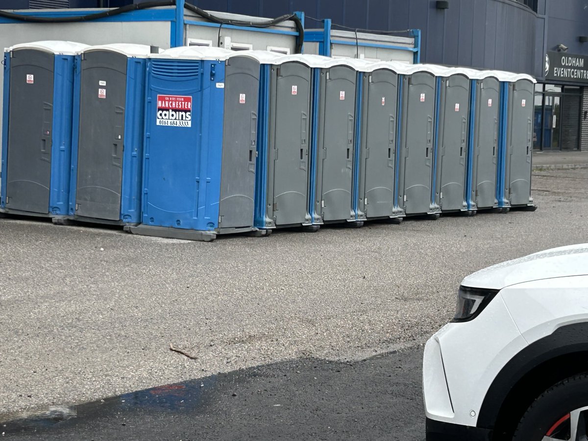 Plenty of toilets for league 2 #oafc