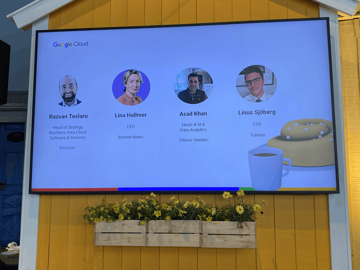 Ericsson (@ericsson) on Twitter photo 🗣️ Reporting live from <a href="/googlecloud/">Google Cloud</a>'s Sweden Launch Party from Djurgården in Stockholm! 🇸🇪
As one of Google's partners, we're proud to take the stage and speak about the importance of Google Cloud's arrival to Sweden.
#telecoms #partnership 🗣️ Reporting live from <a href="/googlecloud/">Google Cloud</a>'s Sweden Launch Party from Djurgården in Stockholm! 🇸🇪
As one of Google's partners, we're proud to take the stage and speak about the importance of Google Cloud's arrival to Sweden.
#telecoms #partnership