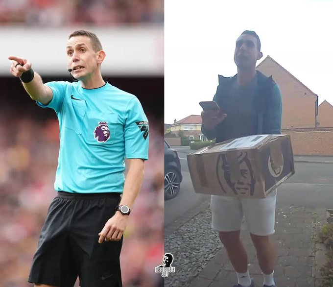 David Coote went from stealing pts from Premier League teams to working as a delivery driver for Evri, a delivery service most known for stealing people's parcels in the UK