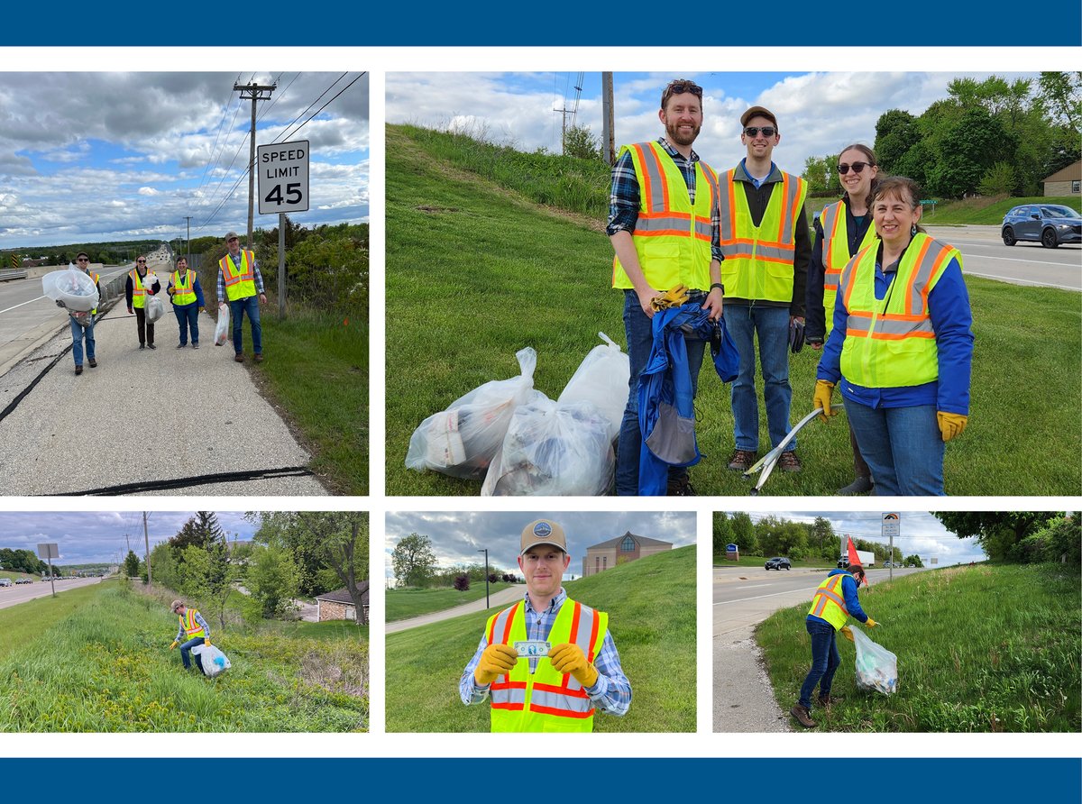raSmith (@rasmithsocial) on Twitter photo raSmith #AdoptAHighway volunteers recently picked up 34 lbs. of garbage and recyclables along WIS 164 in Pewaukee, WI. Whether it’s a unique tool or faux money, our volunteers always find it rewarding to help improve the #environment by supporting this <a href="/WisconsinDOT/">Wisconsin DOT</a> program. raSmith #AdoptAHighway volunteers recently picked up 34 lbs. of garbage and recyclables along WIS 164 in Pewaukee, WI. Whether it’s a unique tool or faux money, our volunteers always find it rewarding to help improve the #environment by supporting this <a href="/WisconsinDOT/">Wisconsin DOT</a> program.