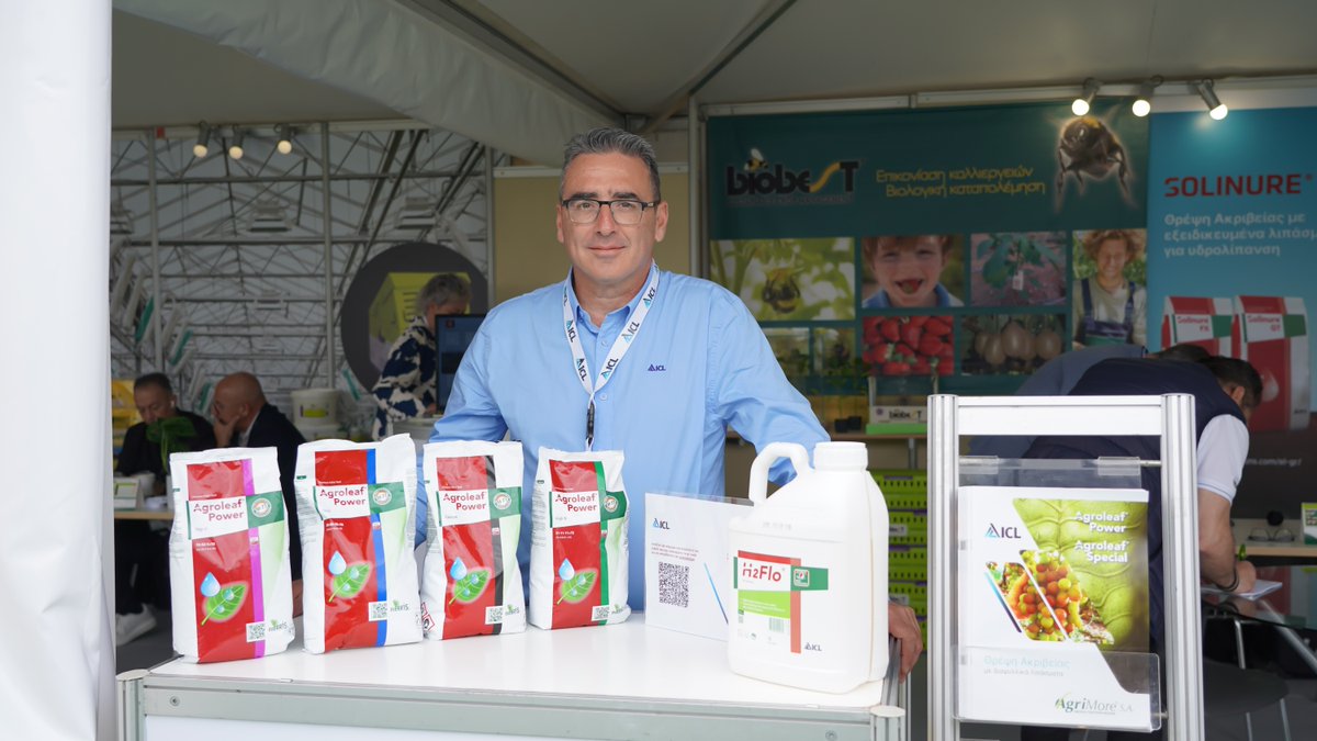 Φωτορεπορτάζ  της συμμετοχής της ICL Growing Solutions Greece στην AGROEXPO Ιεράπετρας 2025.

#Agriculture #ICLGrowingSolutions #Fertilizer #Agroexpo2025 #Solinure #H2Pro #Agromaster #LeadersInAdvancedFertigation #PrecisionFarming #BIOSOLIDS #Sustainability #Agrimore