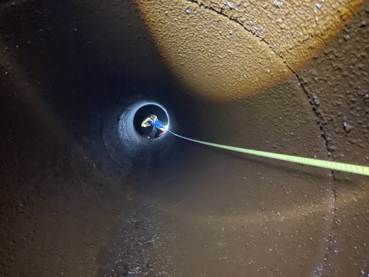 Tacoma Water crews recently completed a big project for planned leak repairs, literally crawling through multiple sections of Pipeline 1 (P1), a four-foot-diameter centrifugally cast reinforced concrete pipeline installed in 1931. 

P1 is the sole source supply for the Palmer,