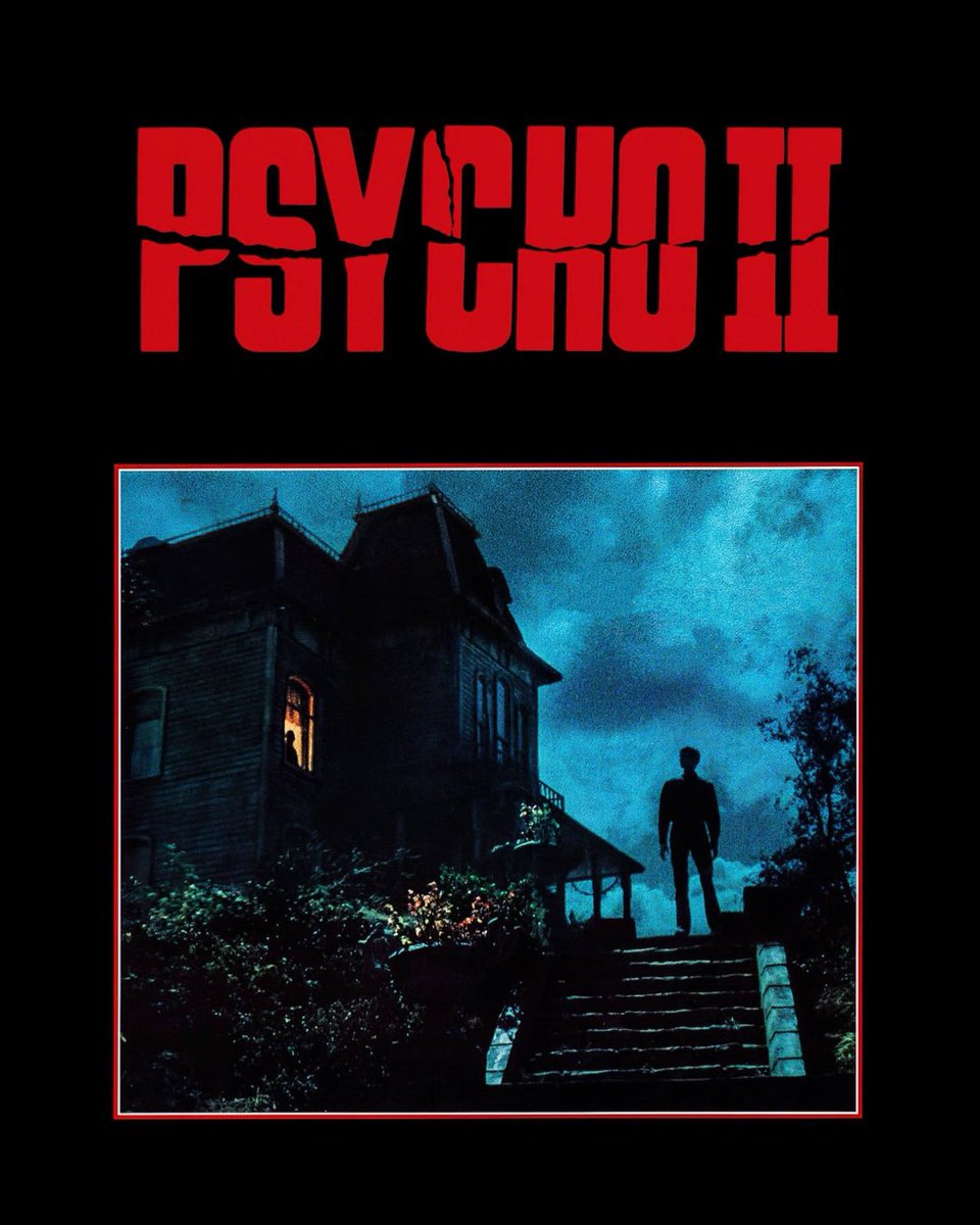 Richard Franklin’s “Psycho II” was released #OTD In 1983.  One of the most underrated sequels IMO, largely due to the reputation of its predecessor.  Taken on its own, it’s a solid thriller, with an extraordinary performance by Anthony Perkins.