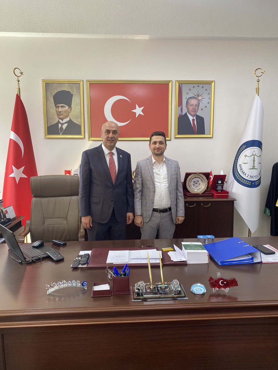Mali müşavirliğini yapmış olduğum Ankara 2 nolu baro başkanı sayın Gökhan Ağdemir başkanımızı ziyaret ettim