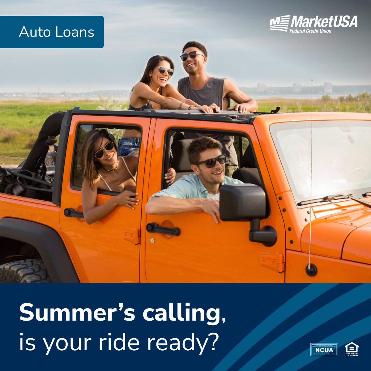 Whether it’s road trips, beach days, or weekend getaways, the perfect car makes all the difference.

But here’s the deal: Auto prices could rise soon due to new tariffs. 😬 Now’s the time to lock in.

#autoloans #carloans #roadtrip
marketusafcu.com/Loans/Auto