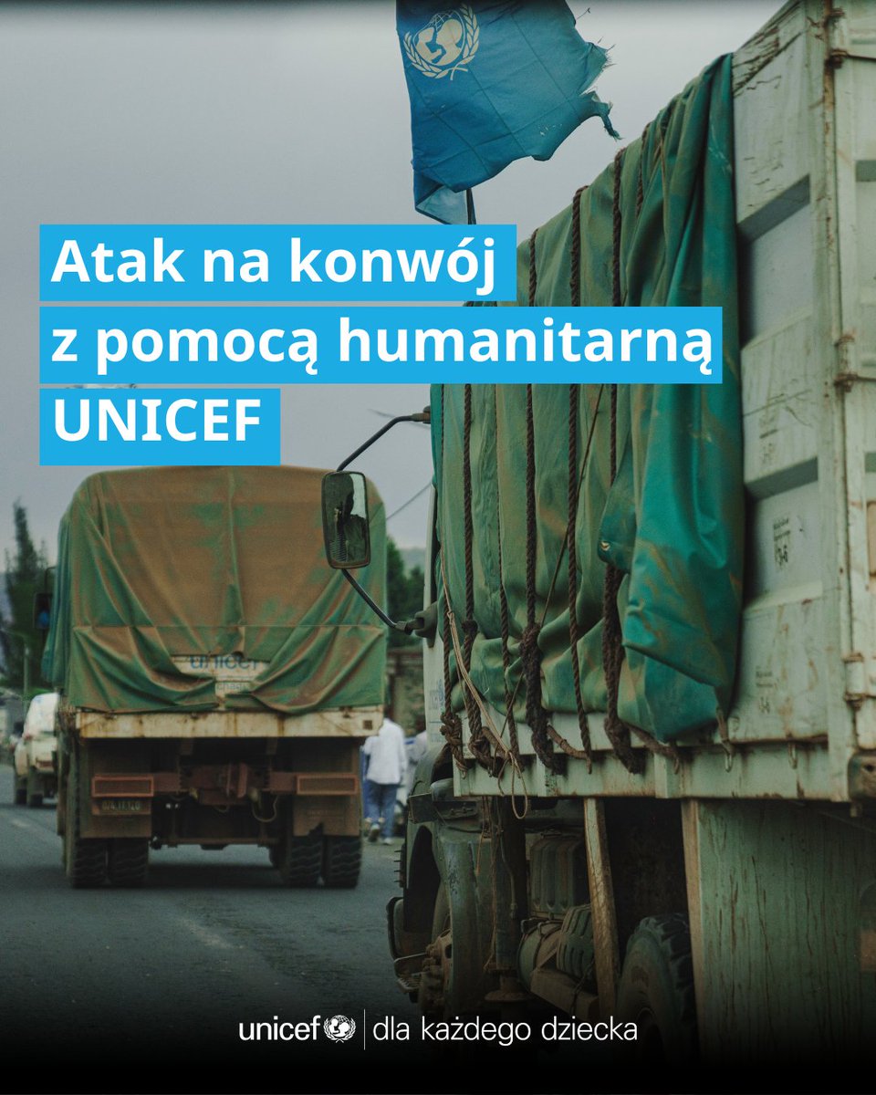 W nocy z 2 na 3 czerwca konwój humanitarny WFP i UNICEF został zaatakowany w północnym Darfurze. Zginęło 5 osób, spłonęły ciężarówki, a ratująca życie pomoc nie dotarła do Al-Faszir.

Mimo nieustających zagrożeń nasi pracownicy pozostają na miejscu i starają się docierać do