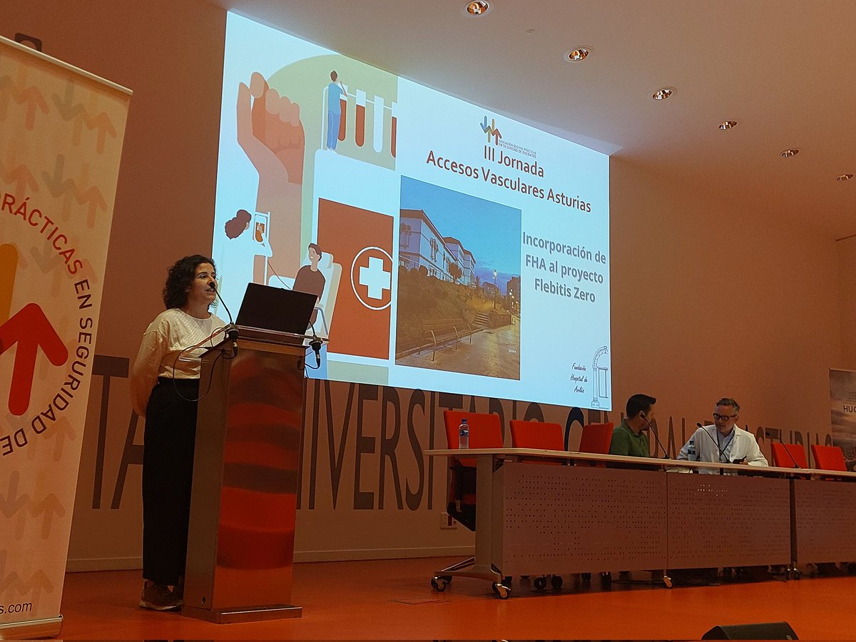 Fundación Hospital de Avilés (@fhaviles) on Twitter photo 📍Esta mañana participamos en la III Jornada de Accesos Vasculares de Asturias.
➡️ Alicia Peña <a href="/alicipr/">Alicia</a> compartió nuestra experiencia en la implantación de <a href="/FlebitisZero/">FlebitisZero</a>, un proyecto comprometido con la calidad y seguridad de nuestros pacientes.
<a href="/SEINAV_/">Sociedad Española de Infusión y Acceso Vascular</a> <a href="/ABPSegPac/">Asociación Buenas Prácticas Seguridad Pacientes</a> 📍Esta mañana participamos en la III Jornada de Accesos Vasculares de Asturias.
➡️ Alicia Peña <a href="/alicipr/">Alicia</a> compartió nuestra experiencia en la implantación de <a href="/FlebitisZero/">FlebitisZero</a>, un proyecto comprometido con la calidad y seguridad de nuestros pacientes.
<a href="/SEINAV_/">Sociedad Española de Infusión y Acceso Vascular</a> <a href="/ABPSegPac/">Asociación Buenas Prácticas Seguridad Pacientes</a>