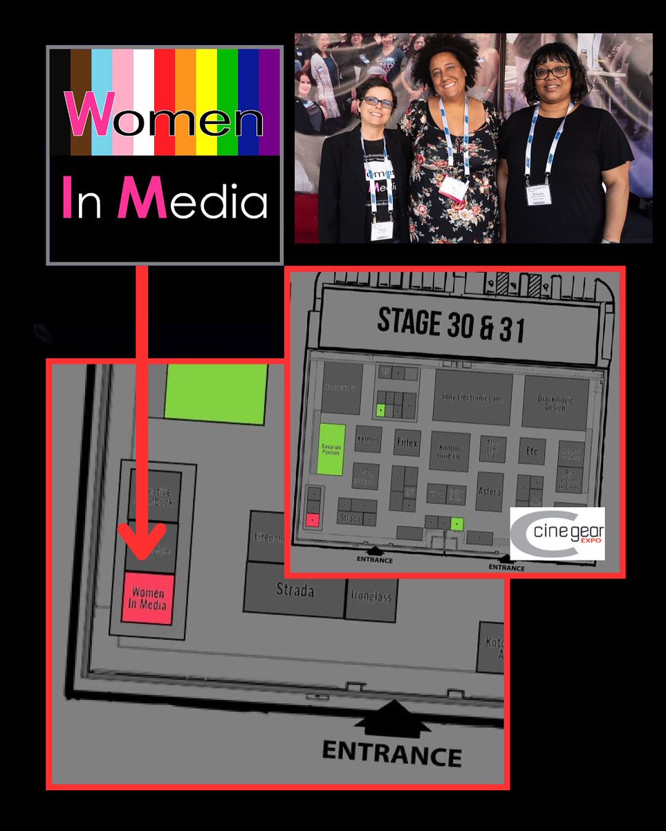 All genders are encouraged to join <a href="/WomenNMedia/">Women in Media</a> at the WiMLounge! 
Stage 30, Booth S3001-1
Take a break &amp; meet our Altitude Awards participants &amp; winners! We have a one of a kind lounge experience! 

STAGE 30 &amp; 31 The Voice <a href="/NBCTheVoice/">The Voice</a> 
#2025CineGearExpoLA 6/6-7/25