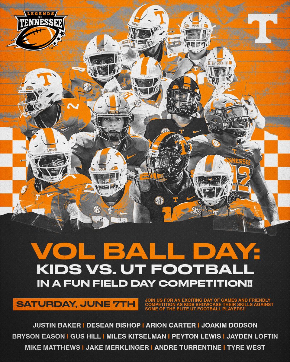 🚨 This weekend is going down! Kids vs. UT Football Field Day Battle! Who will take home the bragging rights? Stay tuned to find out! #GBO🍊🏆🏈