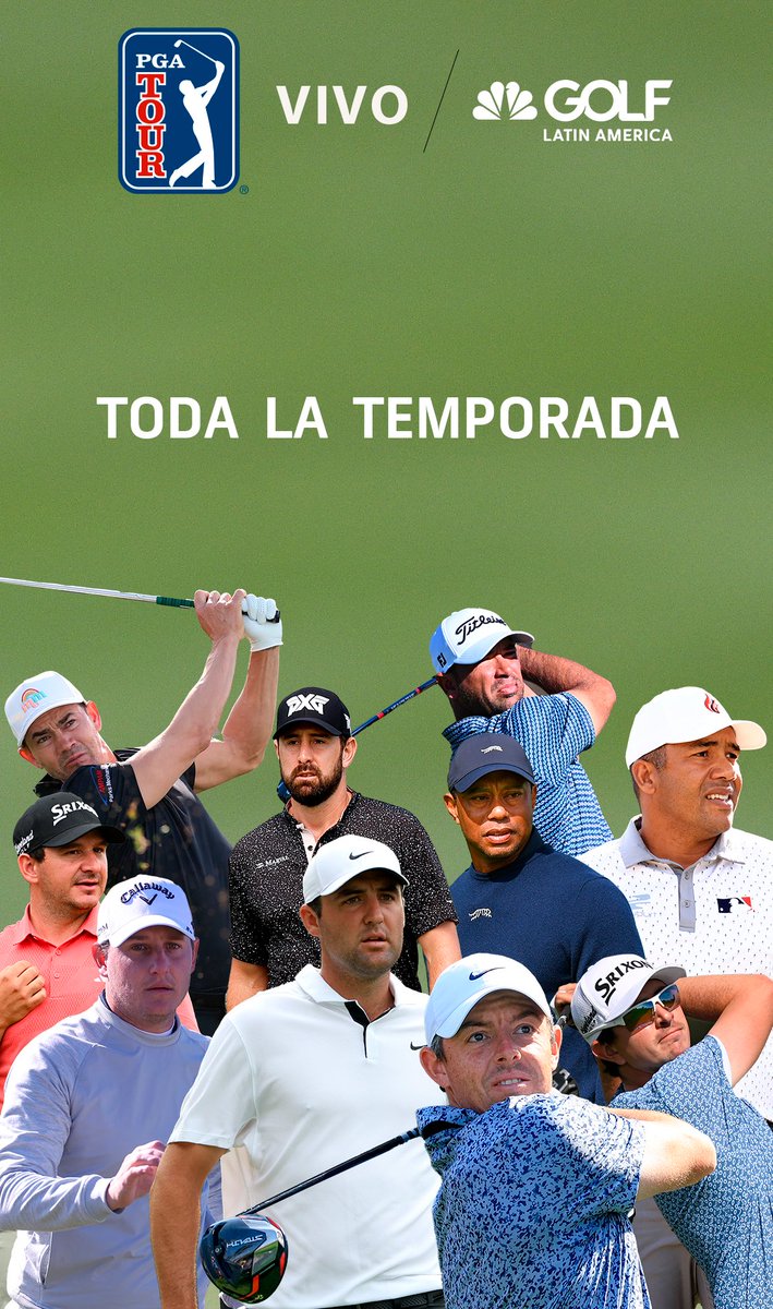 La mejor acción de tu deporte favorito, todo el año, por nuestra señal. ⛳️📺