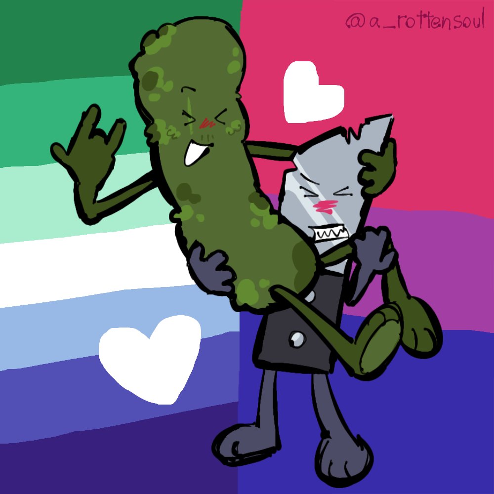 / lightbrush, knickle

the power of pride month made me wanna draw #inanimateinsanity