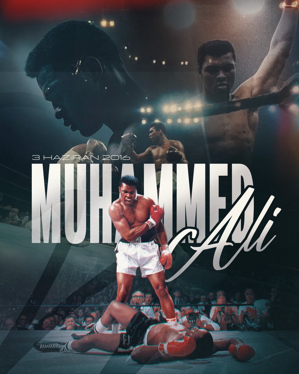 Zifiri karanlık zihniyetin tam ortasında; yumruklarıyla, karakteriyle ve inancıyla bir nur gibi parlayan örnek Müslüman: #MuhammedAli 🥊

Ruhun şad olsun şampiyon.