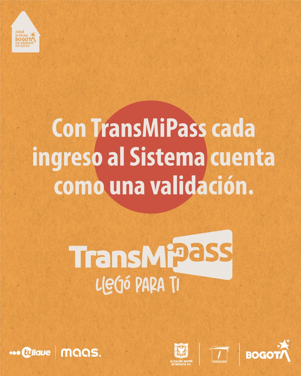 Bogota's tweet photo. ℹ️ Información importante: el transbordo a $0 con #TransMiPass ❌ no aplica. https://t.co/An1XATKlDc