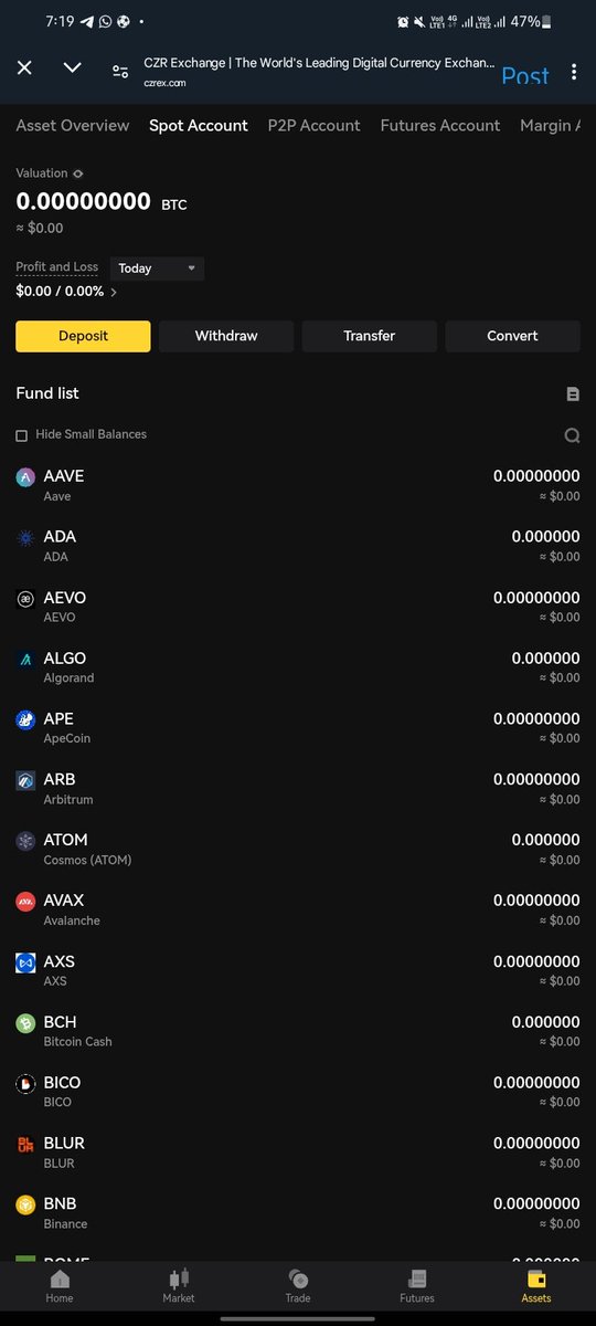 shredder__0's tweet image. I will be lucky 
Been a loyal supporter #CZRExchange
33578905
@0xlady01 
@BelloBackup