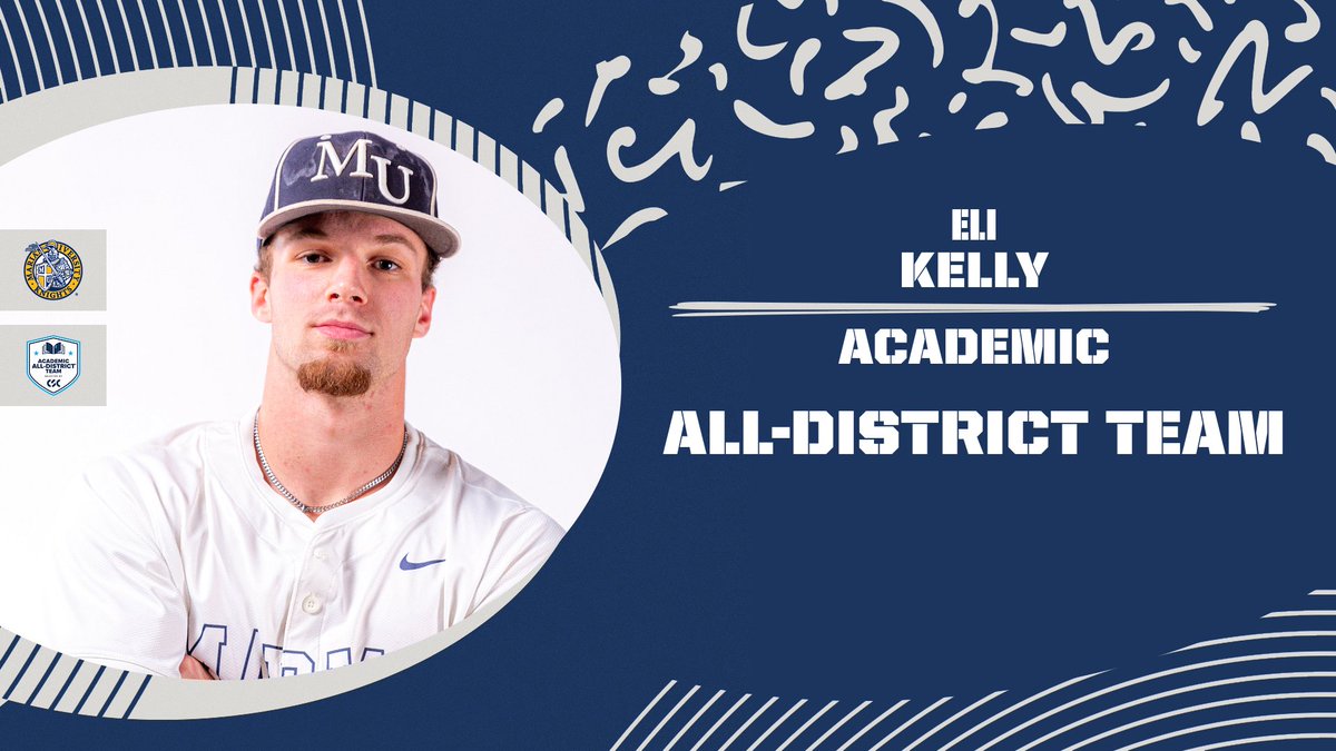 Marian Knights (@muknights) on Twitter photo Congrats to <a href="/MarianUBaseball/">Marian Baseball</a>'s Eli Kelly on being named to the CSC Academic All-District Team!
muknights.com/news/2025/6/3/… Congrats to <a href="/MarianUBaseball/">Marian Baseball</a>'s Eli Kelly on being named to the CSC Academic All-District Team!
muknights.com/news/2025/6/3/…