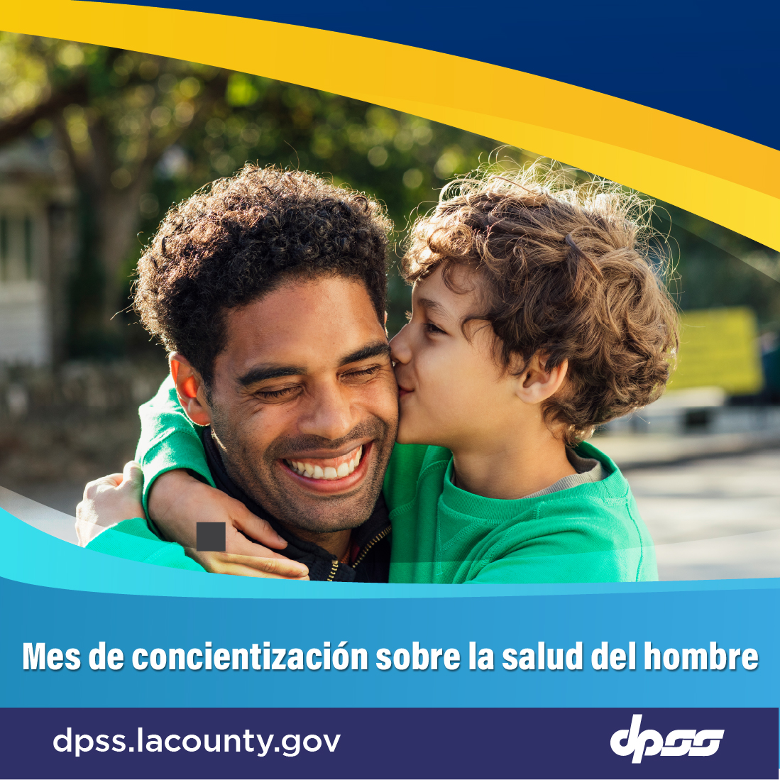 June is #MensHealthAwarenessMonth. #LACoDPSS encourages all to support raising awareness of male health issues. Stay informed on what medical screenings are necessary &amp; understanding common health issues impacting men.

Learn more &amp; apply for Medi-Cal: dpss.lacounty.gov/en/health.html