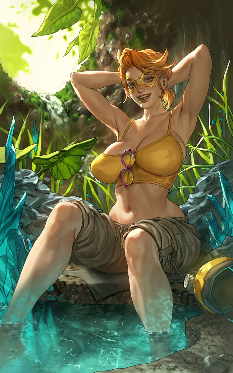 KAMEN TERRA 

She is the character from Kamen America comics!The author has the current kickstarter campagin right now!kickstarter.com/projects/ninja…
🌎