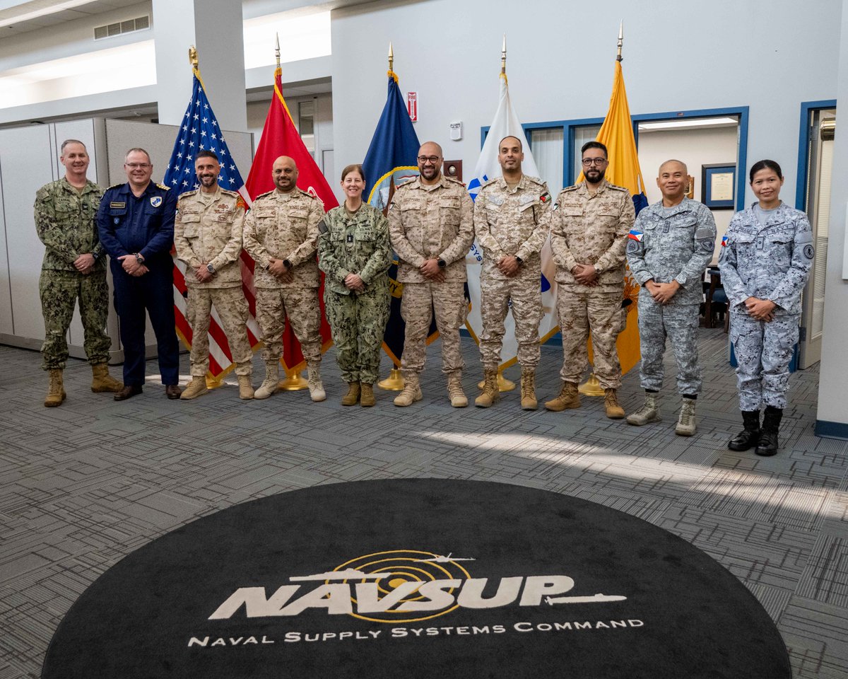 NAVSUP welcomed participants from the International Leadership Executive Advanced Development (ILEAD) program, a post-MBA level course provided by @NavySupplyCorpsSchool. ILEAD equips future leaders with the tools they need to excel in a global environment.