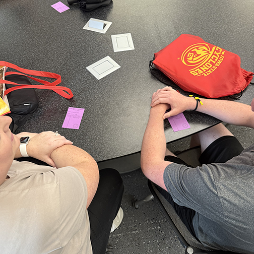 ISU_Library's tweet image. Welcome, new Cyclones! 🌪️
We’re excited to have you at Parks Library @iastate for #OnCyteOrientation! Explore study spaces, meet our librarians, and check out the iconic Grant Wood murals. We’re glad you’re here! ❤️💛 #CycloneWelcome
