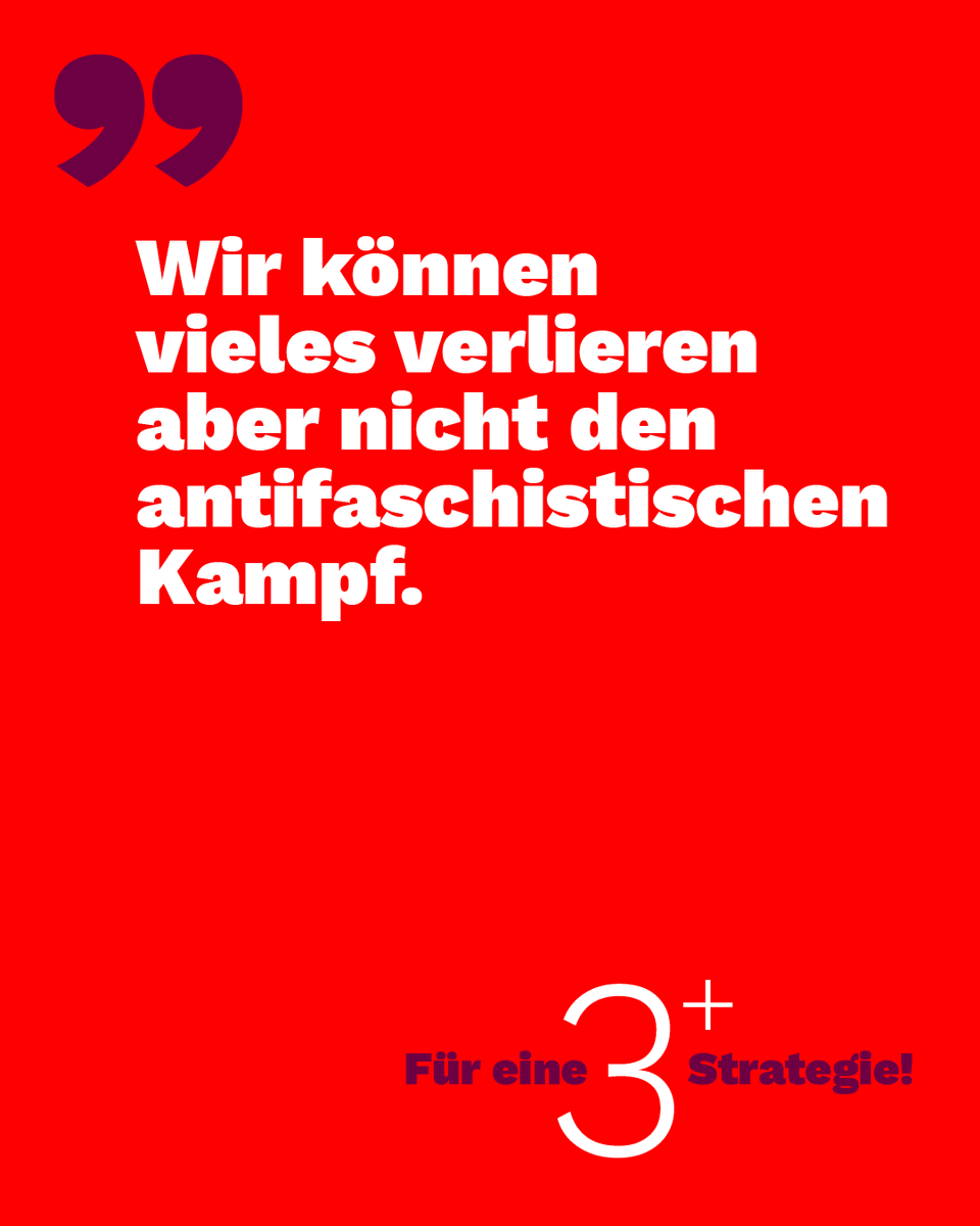 Wir können mal verlieren, aber niemals den antifaschistischen Kampf. Mit Inva Halili schlage ich eine 3+Strategie vor, die über d Schutz der  Brandmauer hinausgeht &amp; regionale sowie Ost-West-Unterschiede, den industriellen Abbau &amp; soziale Kämpfe aufgreift
links-bewegt.de/de/article/987…