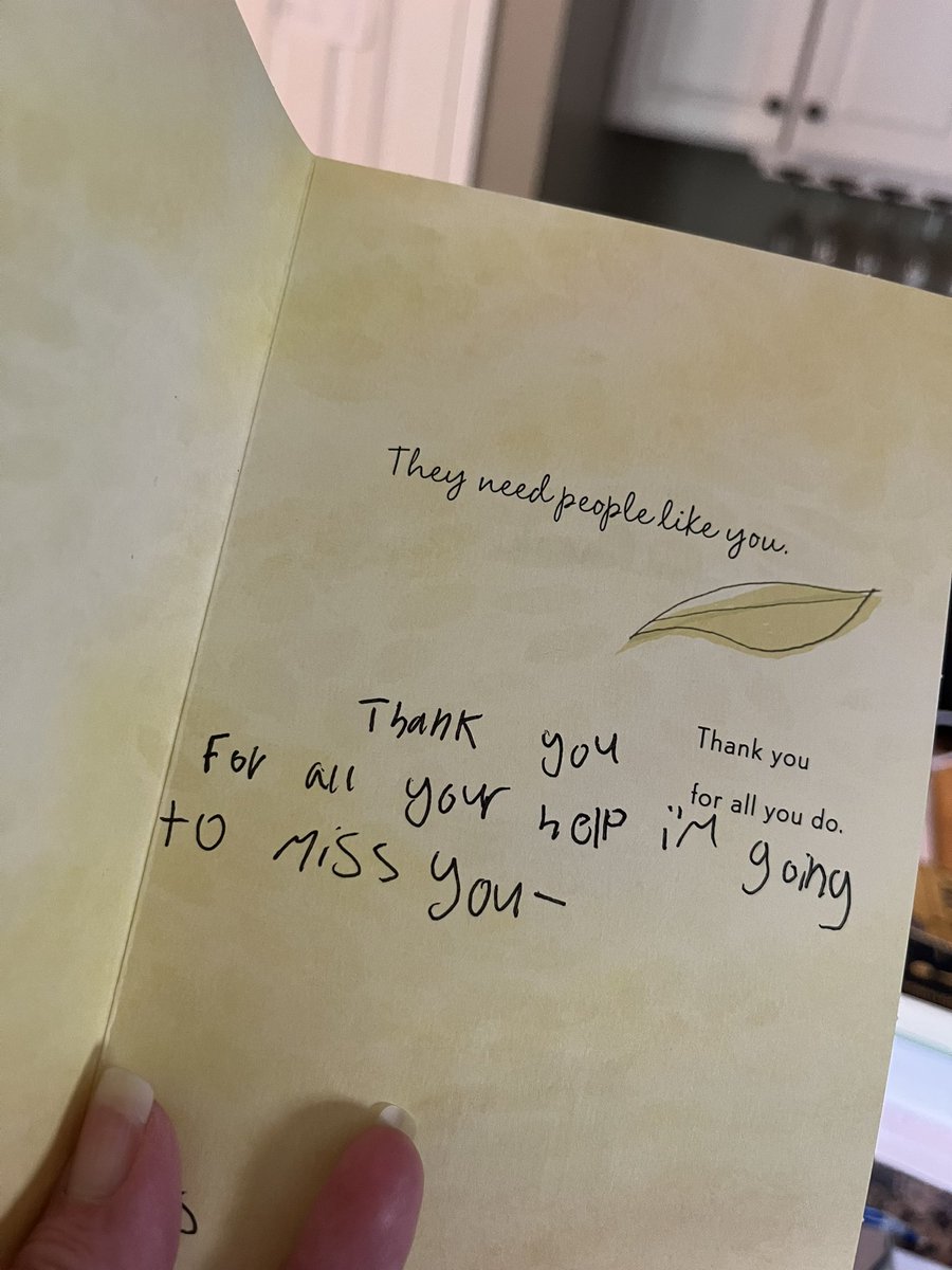 My ♥️ is full. We never know just how far our influence reaches; or theirs for that matter. This kiddo moved mountains and I will miss her immensely!
To quote a previous kiddo of mine that had so much influence on me, “as teachers… we either make it or break it, just a little…”