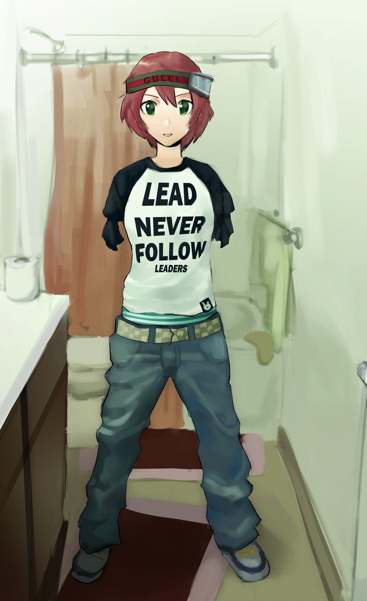 A piece from <a href="/komkom_kmo/">kom COMMS OPEN</a> of Rin Tezuka from Katawa Shoujo. #rintezuka #katawashoujo